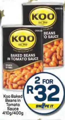 Pick n Pay Koo Baked Beans in Tomato Sauce offer