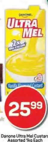 Pick n Pay Danone Ultra Mel Custard offer