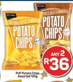 Pick n Pay PnP Potato Chips Assorted 125g offer
