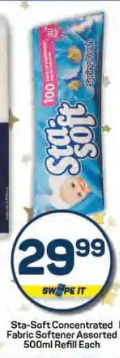 Pick n Pay Sta-Soft Concentrated Fabric Softener Assorted offer