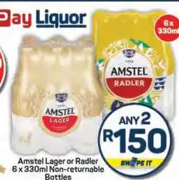 Pick n Pay Amstel Lager or Radler offer