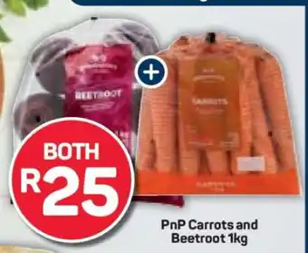 Pick n Pay PnP Carrots and Beetroot 1kg offer