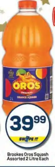 Pick n Pay Brookes Oros Squash offer
