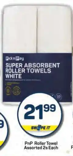 Pick n Pay PnP Roller Towel Assorted 2s Each offer