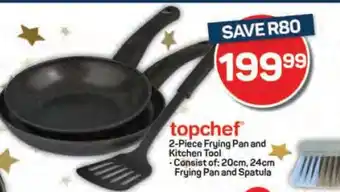 Pick n Pay topchef 2-Piece Frying Pan and Kitchen Tool offer