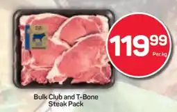 Pick n Pay Bulk Club and T-Bone Steak Pack offer