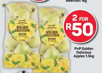 Pick n Pay PnP Golden Delicious Apples 1.5kg offer