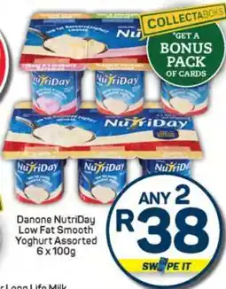 Pick n Pay Danone NutriDay Low Fat Smooth Yoghurt Assorted offer