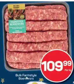 Pick n Pay Bulk Farmstyle Boerewors offer