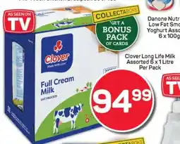 Pick n Pay Clover Long Life Milk Assorted offer