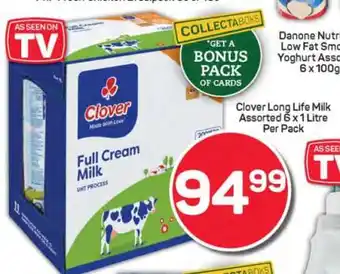 Pick n Pay Clover Long Life Milk Assorted offer
