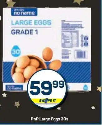 Pick n Pay PnP Large Eggs 30s offer