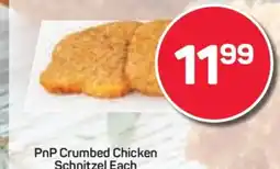 Pick n Pay PnP Crumbed Chicken Schnitzel Each offer