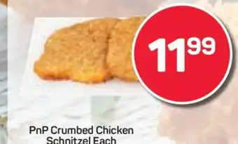 Pick n Pay PnP Crumbed Chicken Schnitzel Each offer