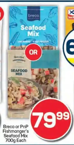 Pick n Pay Breco or PnP Fishmonger's Seafood Mix 700g offer