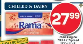 Pick n Pay RAMA ORIGINAL 70% FAT SPREAD offer