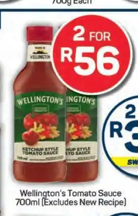 Pick n Pay Wellington's Tomato Sauce offer
