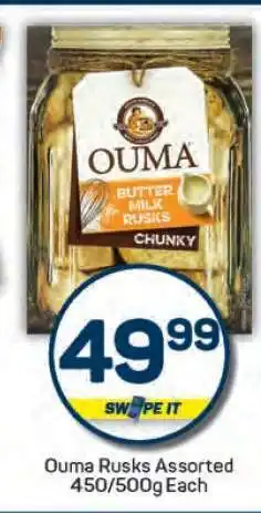 Pick n Pay Ouma Rusks Assorted offer
