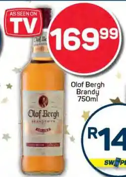 Pick n Pay Olof Bergh Brandy 750ml offer