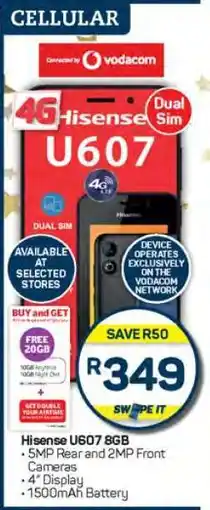 Pick n Pay Hisense U607 8GB offer