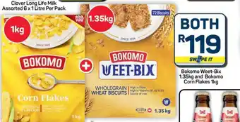Pick n Pay Hypermarket Bokomo Weet-Bix 1.35kg and Bokomo Corn Flakes 1kg offer