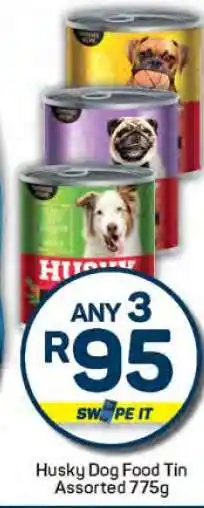 Pick n Pay Husky Dog Food Tin Assorted 775g offer