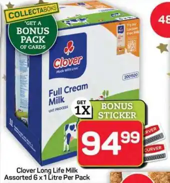 Pick n Pay Hypermarket Clover Long Life Milk offer