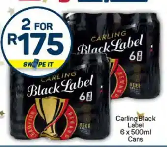 Carling Black Label 6 x 500ml Cans