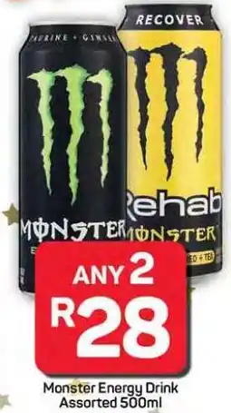 Pick n Pay Hypermarket Monster Energy Drink Assorted 500ml offer