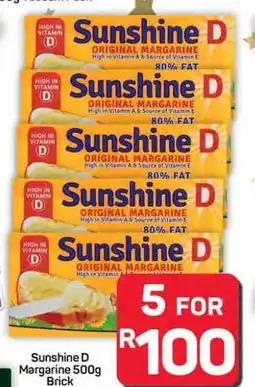 Pick n Pay Hypermarket Sunshine D Margarine offer