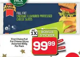 Pick n Pay Hypermarket First Choice Full Fat Cheese Slices offer