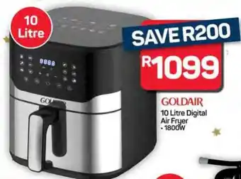 Pick n Pay Hypermarket Goldair 10 Litre Digital Air Fryer offer