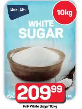 Pick n Pay Hypermarket PnP White Sugar 10kg offer