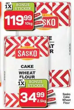 Pick n Pay Hypermarket Sasko Cake Wheat Flour 10kg offer
