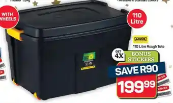 Pick n Pay Hypermarket Addis 110 Litre Rough Tote offer