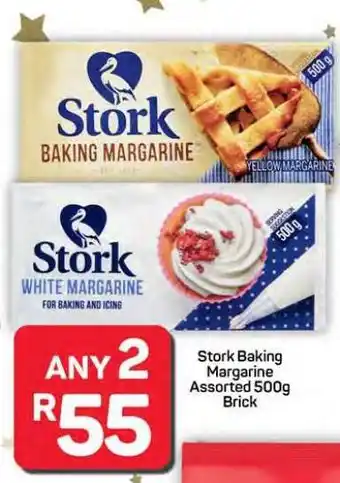 Pick n Pay Hypermarket Stork Baking Margarine Assorted 500g Brick offer