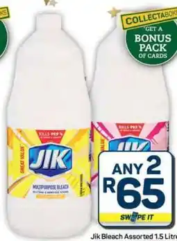Pick n Pay Hypermarket Jik Bleach Assorted 1.5 Litre offer