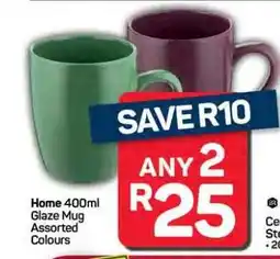 Pick n Pay Hypermarket Home 400ml Glaze Mug offer