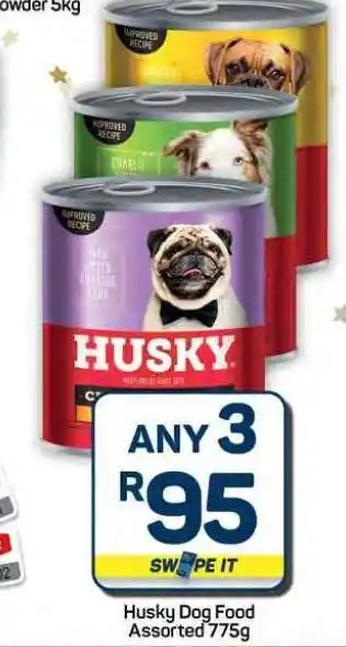 Pick n Pay Hypermarket Husky Dog Food Assorted 775g offer