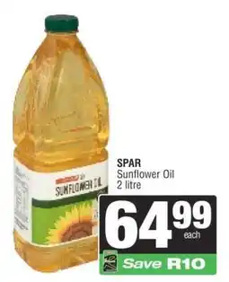 Spar SPAR Sunflower Oil offer