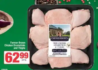 Spar Farmer Brown Chicken Drumsticks and Thighs offer