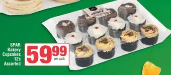 Spar SPAR Bakery Cupcakes 12s Assorted offer