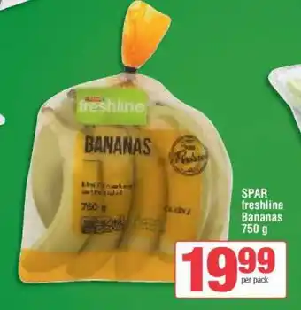Spar SPAR freshline Bananas offer