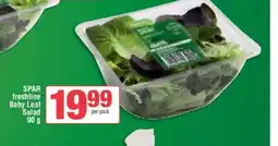 Spar SPAR freshline Baby Leaf Salad offer