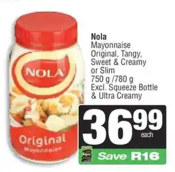 Spar Nola Mayonnaise offer