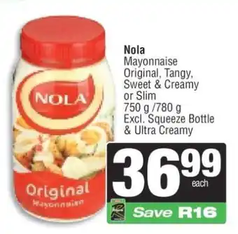 Spar Nola Mayonnaise offer
