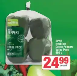 Spar SPAR freshline Green Peppers Value Pack offer