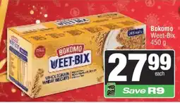 Spar Bokomo Weet-bix 450 g offer