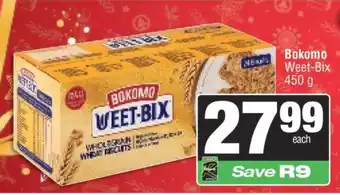 Spar Bokomo Weet-bix 450 g offer