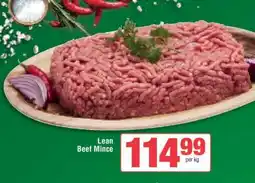Spar Lean Beef Mince offer